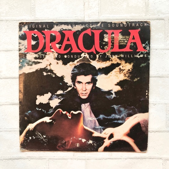 1979 Dracula Original Motion Picture Soundtrack LP record album - Picture 1 of 9